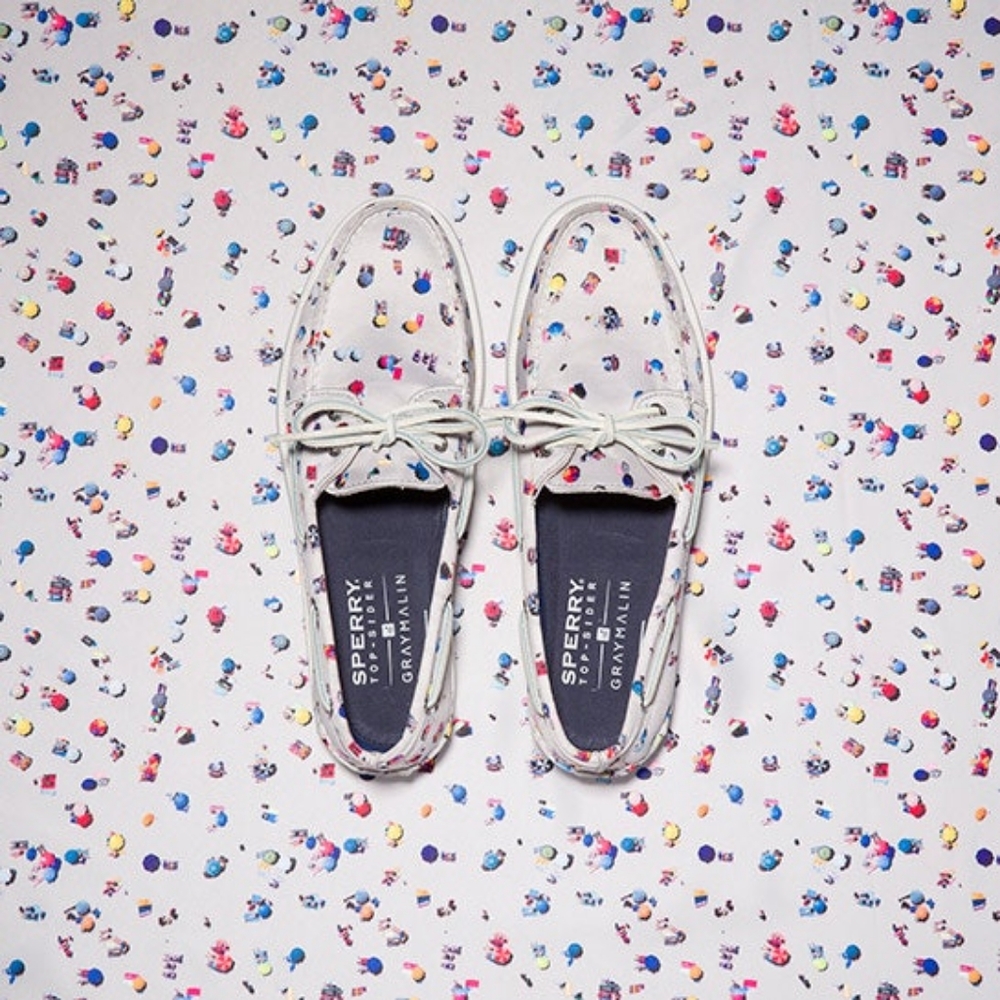 Sperry / Gray Malin Collaboration Boat Shoes